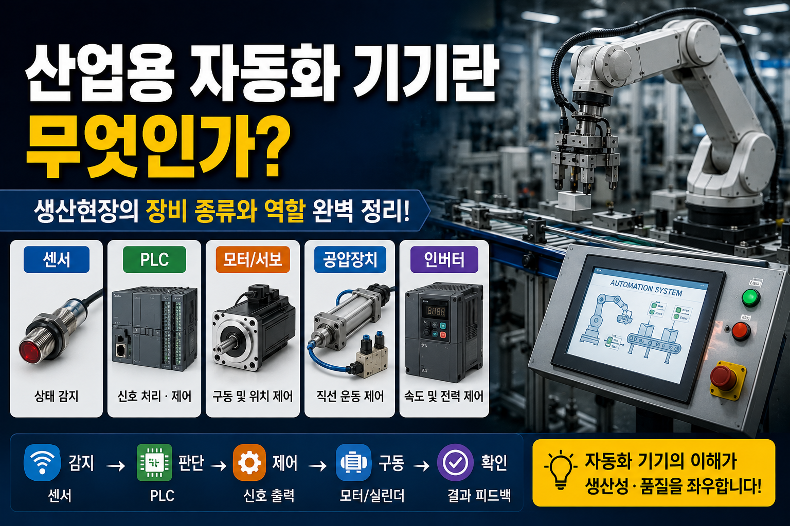 자동화 설비 기기
