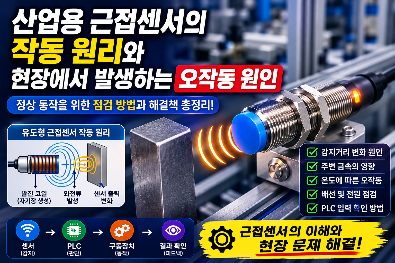자동화 설비에서 센서